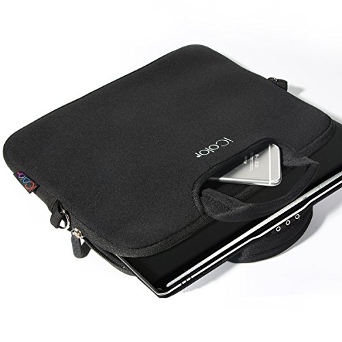 iColor Netbook- und Chromebook Tasche Notebooktasche Laptoptasche Schutzhülle für Größe 12,9 13 13,3 Zoll mit Zubehörfach und Schultergurt - 5