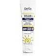 PILOT Delia Sun Protection Cream Solar SPF 50+ 100 ML UVB UVA Sunscreen Sunblock Cream