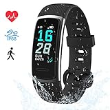 fitness armband mit integriertem pulsmesser test 24-Stunden-Echtzeit-Aktivitäts-Tracking: Die Fitness Uhr zeichnen Ihre sportlichen Daten und täglichen Aktivitäten wie Schritte, Distanz und Kalorienverbrauch genau auf. Es stehen 14 verschiedene Sportmodi zur Auswahl, darunter Wandern, Laufen, Radfahren, Laufband, Wandern, Fitness, Basketball, Badminton, Tennis, Fußball, Klettern, Drehen, Yoga und Tanzen.