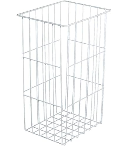 Gedotec Roostermand, wasmand, chroom met ophangfunctie voor onderkasten, metalen wasverzamelaar, 39 liter, voor rompruimtes: 450 mm, made in Germany, 1 stuk