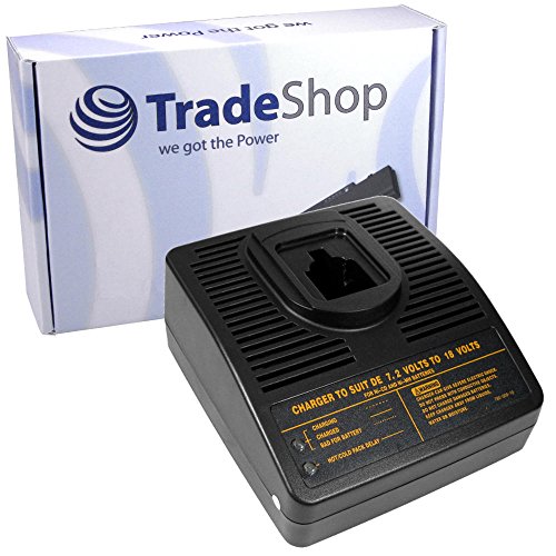 Akku Ladegerät 220V Ladestation Schnellladegerät Ni-MH Ni-Cd ersetzt Dewalt DE9116 DW9116 DE9103 DE9108 DE9117 DE9130 DE9135 für Dewalt DC9096 DE9039 DE9095 DE9096 DE9503 DW9095 DW9096 397745-01 DC9091