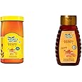 Nature's Nectar Natural Honey 1kg NMR Tested 100% Pure + Nature's Nectar Natural Honey Squeezy Pack 500g NMR Tested 100% Pure