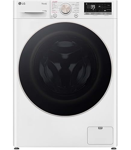 Lg Wt1210wwf Machine À Laver Avec Sèche Linge Pose Libre Charge Avant Blanc A 8806091923172