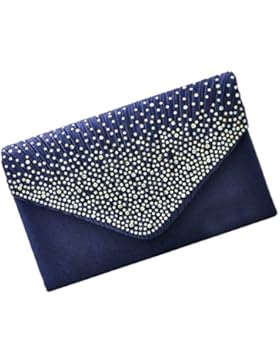 Damen Handtasche Abendtasche Clutch Satin Abend Party Brauttasche Diamante Kupplung Shouler Beutel Der Braut Prom...