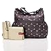 Babymel Baby Changing Nappy Bag - Big Slouchy Jumbo Dot Grey