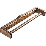 Toallero Madera Envejecida Nogal Mathilde (065409) : Amazon ...