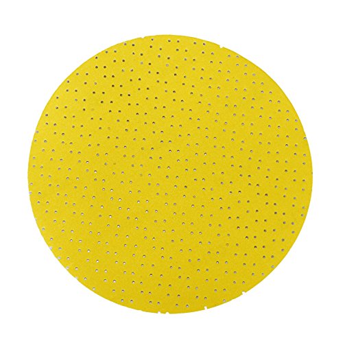 15 x Profi Klett-Schleifscheiben für Flex Schleifgiraffe / Deckenschleifer 225mm K80/100/120 je 5 Stk - 4