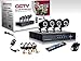 Produktbild Kit Sicherheitsalarmsystem) H264 CCTV, 4 Kanäle télécaméras, Infrarot + DVR + Adapter
