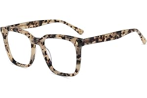 Firmoo Oversized Blue Light Blocking Glasses Computer Gaming Glasses, Blue Blockers Glasses for Women/Men