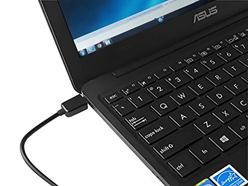 DFL Wechselstrom Adapter mit CA, EU, UK und US-Stecker für Asus Eeebook X205T X205TA X205TA-DH01 HATM0103 Laptop / Notebook-Computer universal (Schwarz) - 8