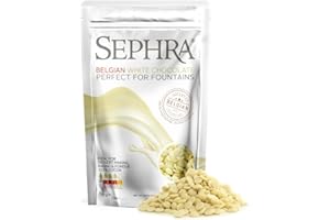 Sephra Belgian Couverture Fountain Ready Chocolate Callets - White 907g
