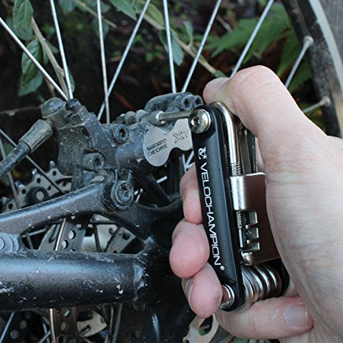 VeloChampion Bike „Gooj“ Multi-18-Tool mit Kettennieter und Tasche – Fahrrad-Kombiwerkzeug 18 MultiTool - 7