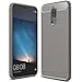 Produktbild Huawei Mate 10 Lite Hülle, KuGi Huawei Mate 10 Lite Schutzhülle Kohlenstoff -fasern Cover Hülle Case für Huawei Mate 10 Lite Smartphone (Grau)