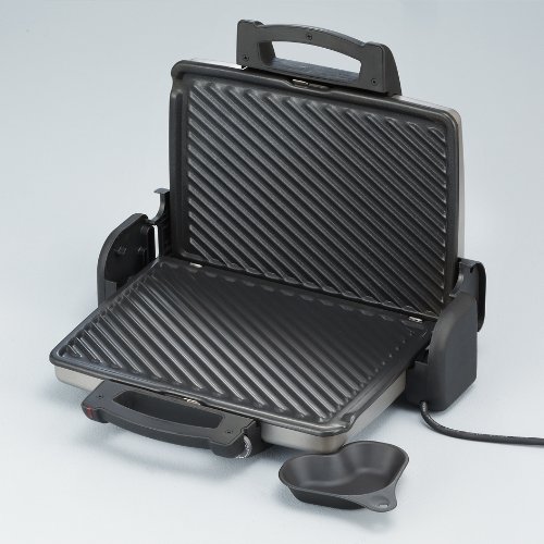 Severin KG 2389 Kontaktgrill, schwarz-silber - 6