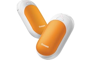 OCOOPA Scaldamani Ricaricabili Magnetico 2 in 1, Scalda Mani Elettrico Portatile, Ultra leggero & Ultrasottile, Calore con 3 Livelli, Riutilizzabile Regali, Adatto per attività all'aperto, UT3 Lite