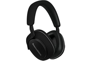Bowers & Wilkins PX7 S2e Noise Cancelling Wireless Over Ear Headphones with Qualcomm aptX™ Adaptive & Quick Charge, 30 Hours of Playback and Six Built-In Microphone - Anthracite Black
