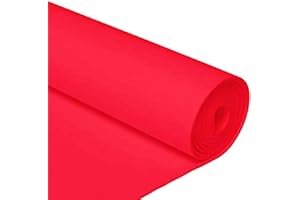 Pieza de 11 mts. de Goma Eva color rojo 4001 para manualidades,ancho de 90 cm- Kadusi