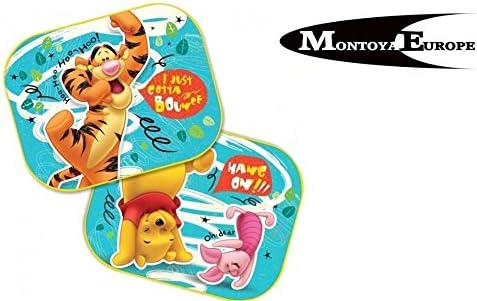 2x Car SunShade UV Baby Children Kids Disney (Pooh)