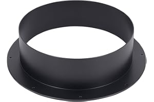 Weedness PVC Anschluss Flansch 300 mm für Lüftungsanlagen - Grow Anbau Lüfter Kupplung Indoor Belüftung Abluft