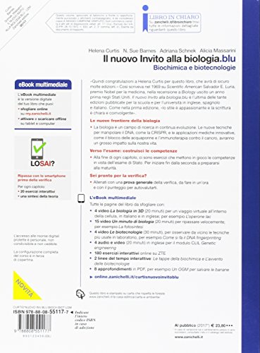 Libro Il Nuovo Invito Alla Biologiablu Biochimica E