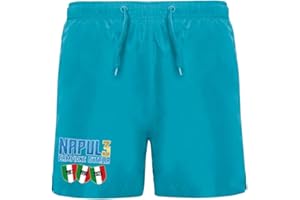 love print Costume Napoli Campione d'Italia 2023 Azzurro Ocena Forza Napoli NAPUL'è