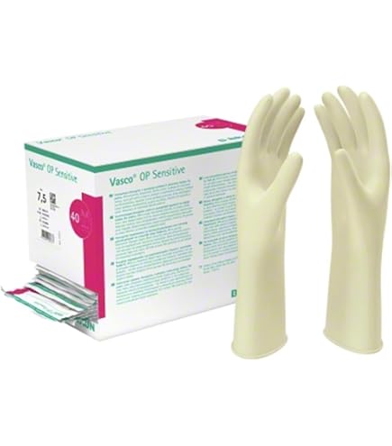 latexfreie sterile op-handschuhe Dr. Junghans Medical HANDSCHUHE OP Latex Gr.7 steril puderfrei 1X2 St Gewerbe, Industrie & Wissenschaft Farbe:gray Category:E Bike City_Busch & Müller Shine Evo  im Gepäckträger CRD Light Einweghandschuhe 100