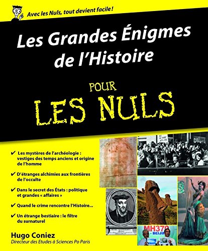 Les  grandes énigmes de l'histoire pour les nuls
