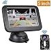 Produktbild Rückfahrkamera und Monitor Set, Directtyteam Wireless Einparkhilfe 5 Zoll TFT LCD Rear View Monitor und IP68 wasserdichte AutoKamera für Rückfahrhilfe