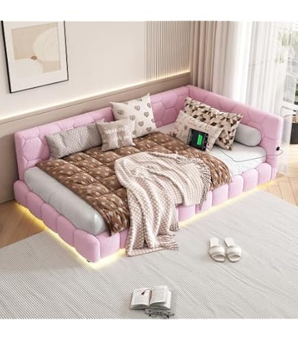 Produktbild von YCYDHDM Polsterbett 140 X 200 Cm, Doppelbett Jugendbett