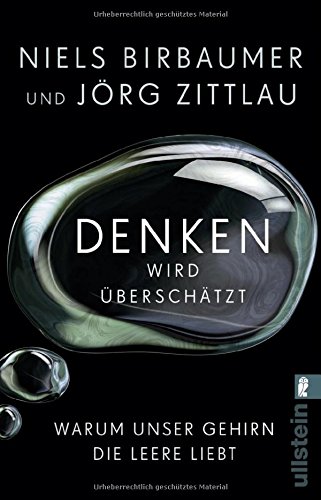 Book's Cover of Denken wird überschätzt: Warum unser Gehirn die Leere liebt