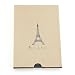 Produktbild Scrapbook Album, Vintage Fotoalbum Retro Fotobuch Hochzeit Gästebuch Skizzenbuch für Hochzeit Geburtstagsgeschenk Jahrestag Geschenk für Frauen Männer Freundin Mama Papa, "Pariser Eiffelturm" Beige