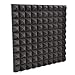 Produktbild feiledi Trade 50x50x5cm Schalldichter Schwamm, Innenwand-Aufkleber feuerfeste flammhemmende Pyramiden-Akustikschaum-Platten Schalldämmungs-Tapete für Wohnzimmer-Schlafzimmer