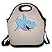 Produktbild Aoliaoyudonggha Funny Shark Portable Lunch Tote Bags, Takeaway Lunch Box, Outdoor Travel Fashionable Handbag for Men Women Kids Girls