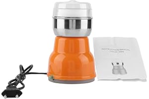 Dekaim Molinillo de café eléctrico, Molinillo de café eléctrico, nueces domésticas, Granos, Granos, Hierbas, Especias, molienda, Enchufe Europeo de 220 V