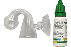 Zuasdvnk Aquatics Co2 Drop Checker Solution – Kit de test de CO2 pour aquarium | Kit de test de CO2 le plus rapide pour aquarium, fournitures d'aquarium