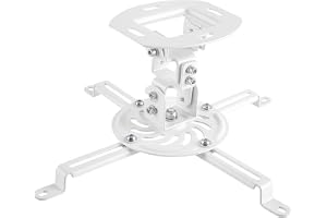 Perfekt hållare för projektorer, lutbar -15°/+15°, svängbar 360°, roterbar 360°, taktillstånd 15 cm, lastkapacitet max. 13,5 kg