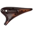 "Forest Whisper" 12 Hole Ocarina Classic Strawfire Masterpiece Collectible,alto C,recommended By Shop Owner
