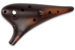OCARINAWIND Forest Whisper Ocarina ténor classique Strawfire Masterpiece Modèle de collection Alto C 12 trous