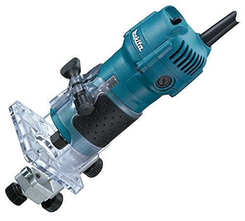 Makita 3709 Fresadora De Cantos 530W 30000 RPM Pinza 6 Mm 1.5 Kg, 530 W, Negro, Azul 0 Makita 3709 Fresadora De Cantos 530W 30000 RPM Pinza 6 Mm 1.5 Kg, 530 W, Negro, Azul 0