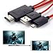 Produktbild Handy zu TV Kabel, 6,5 Füße 11 Pin Micro USB auf HDMI Adapter Kabel 1080p HDTV für Samsung Galaxy Galaxy S5/S4/S3/Note 3 Galaxy Tab 3 8.0, Tab 3 10.1, Tab PRO, GALAXY NOTE 8.0, Note Pro 12.2 (nicht für Tab 3 7.0, Note 10.1, Note 3 N9008 V)