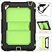 Produktbild YUMUYMEY Case Kompatibel iPad 9.7 Hülle 2018/2017, iPad Mini, Robuste Robuste Schutzhülle mit integriertem Displayschutz (Color : Green, Size : 2018 iPad9.7)