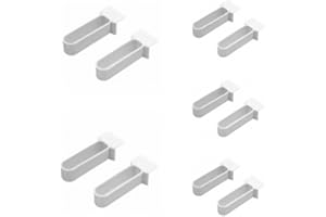 Moondown Farm Egg Food Feeding Drawers Plastic for Finch, Canary, Budgie Cages 10 Pack