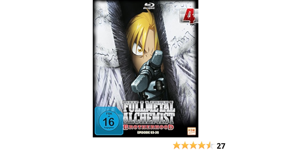 Fullmetal Alchemist Brotherhood Volume 4 Folge 25 32 Amazon Co Uk Dvd Blu Ray