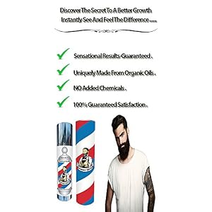 Gentlemen's traditional 100ml barbers beard oil-100% Chemical Free-Making beard care so simple-A Beard softener That is… - Image 2