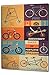 Produktbild Blechschild XXL Fun Fahrrad Portland