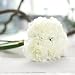 Produktbild Mitlfuny Unechte Blumen,Künstliche Deko Blumen Gefälschte Blumen Seidenrosen Plastik Köpfe Braut Hochzeitsblumenstrauß für Haus Garten Pfingstrose Floral künstliche Seide Fake Flowers Wedding Bouquet Bridal Hortensie Dekor 6 Farbenr (F)
