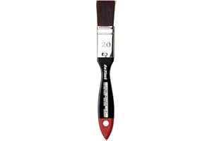 Da Vinci 5040 Series Top-Acryl Brush, Synthetic Fiber, Black/Red, 16.5 x 2 x 30 cm