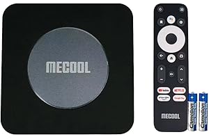 ZUMKUNM MECOOL KM2 Plus Android 11 Netflix and Glge Certified Media Player 2G RAM 16G ROM Prime Video 4K Supporting