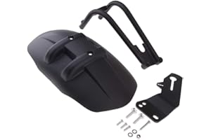 UNBEKANNT Universal Motorcycle Rear Fender Wheel Splash Guard Cover Mudguard #004