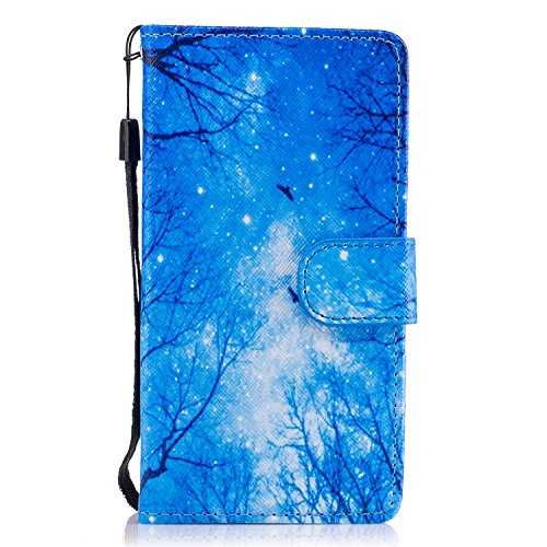 BONROY Huawei Y560 Wallet Case, Huawei Y560 Leather Case, Folio Flip Case Cover for Huawei Y560 with Strap, Premium Soft PU Leather Notebook Wallet Cute Animal Cat Pattern Design Case with [Kickstand] Stand Function Card Holder and ID Slot Slim Flip Protective Skin Cover for Huawei Y560